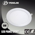 Panneau d&#39;éclairage blanc de 6W LED pour la lumière de pièce d&#39;éclairage de LED